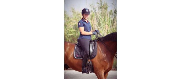 Caroline DUFIL Ambassadrice DDS- Equitation Dressage